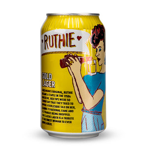 Exile Brewing Ruthie Golden Lager 5.1% 355ml ×1