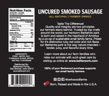 Berkwood Farms Kurobuta Berkshire Uncured Applewood Smoked Sausage 340g 